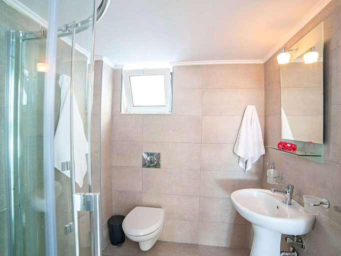 Bathroom 3, New Beautiful Villa With Private Pool at Coastal Area Just Outside Rethymno, NW, Crete