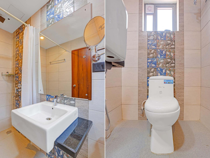 Bathroom 5, Hotel Pallava Rajadhani, Thiruvananthapuram