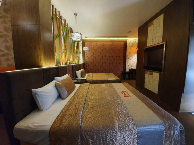 Bedroom 2, Sun Garden Ming Cheng Motel, Kaohsiung