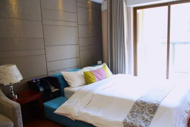 Bedroom 4, YUMI Apartment-Pujun Station Branch, Foshan