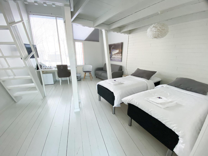 Bedroom 2, Hotelli Liminganlahti, Northern Ostrobothnia