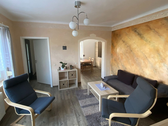 Living area, Wohnung Nahe Inselsberg Wanderwege, Gotha