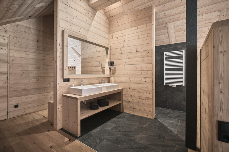 Bathroom, Tenne Lodges, Bolzano