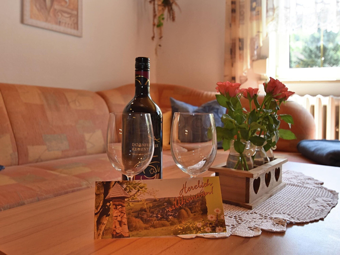 Food & Drinks, Apartment in Thuringian Forest With Garden, Saalfeld-Rudolstadt