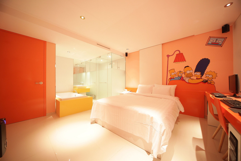 Bedroom 4, Jongno Hotel Pop Leeds Premier, Jongno