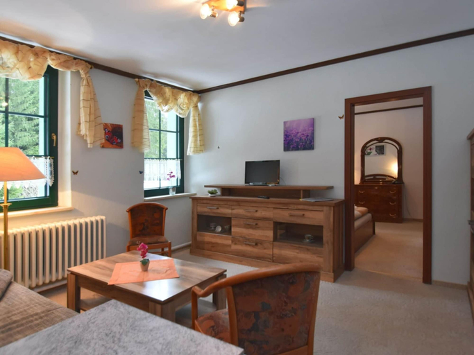 Living area 4, Apartment in Saxony With Balcony, Vogtlandkreis