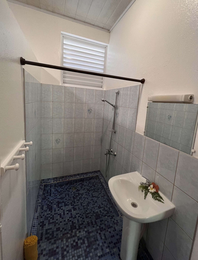 Bathroom 3, Pension Pare Lodge Tahiti