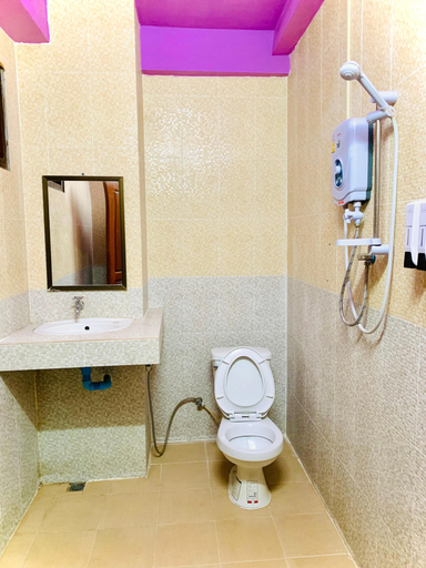 Bathroom 4, Happy Riverview Hotel, Vangvieng