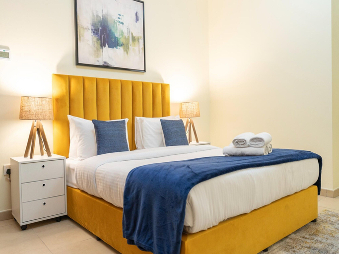 Bedroom 2, 3BR City View in JBR Parking Pool by Belvilla, Dubai
