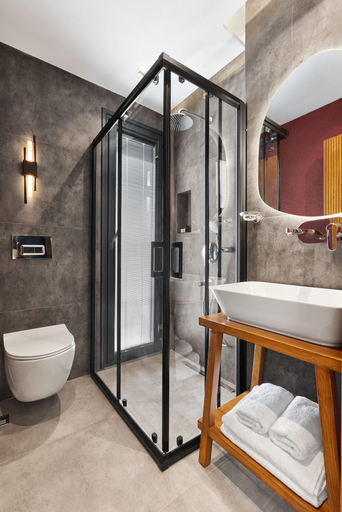 Bathroom 5, Meruno Alaçatı +12 Adult, Çeşme