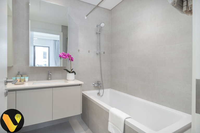 Bathroom 3, Vogue | Breeze Creek Beach | Waterfront Living, Dubai