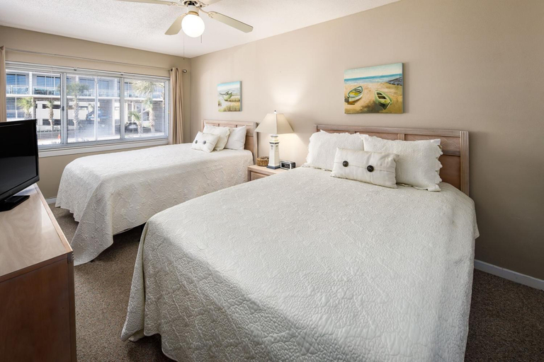 Bedroom 2, 204A - 1BR/1 Bath at Seaspray Condos on Okaloosa Island, Fort Walton Beach, Fl, Okaloosa