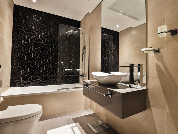 Bathroom, Business Bay Classic Studio by Belvilla, Dubai