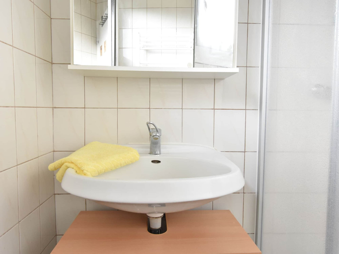 Bathroom, Strandbungalow, Boltenhagen, Nordwestmecklenburg