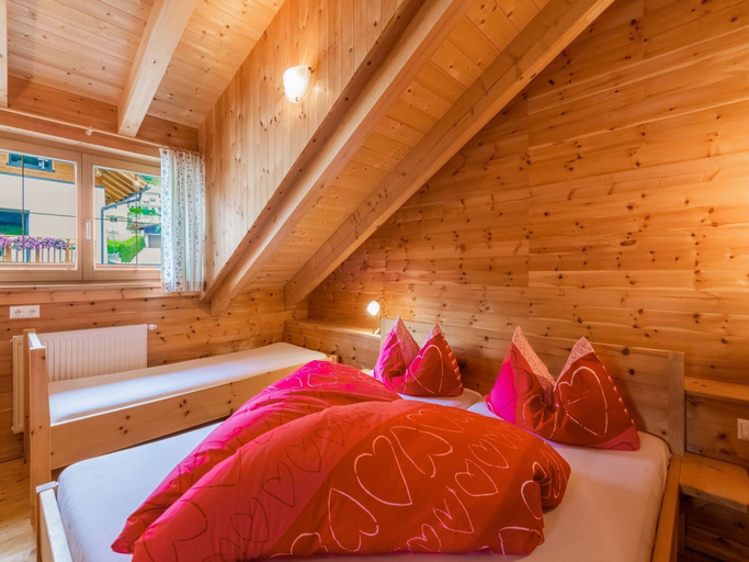 Bedroom 3, Spacious Apartment near Ski Area in Fendels, Landeck
