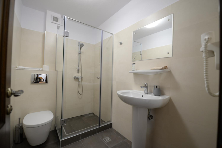 Bathroom, PENSIUNEA ARINAS, Cozanesti