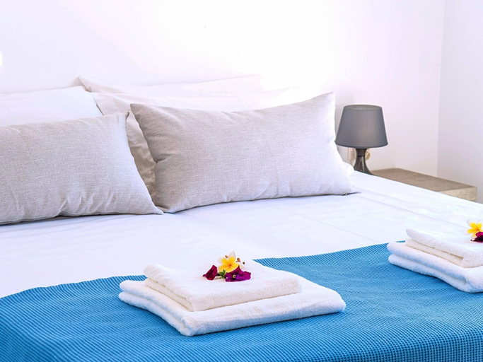 Bedroom 2, New Beautiful Villa With Private Pool at Coastal Area Just Outside Rethymno, NW, Crete