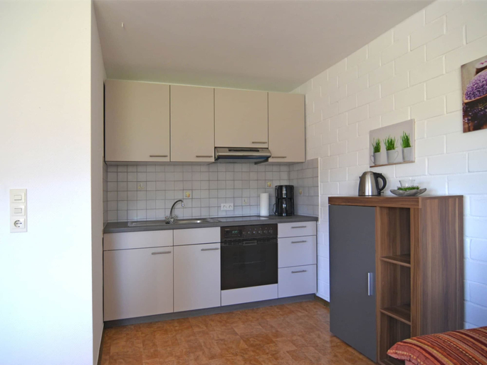 Private kitchen 3, Modern Apartment in Sellinghausen With Terrace, Hochsauerlandkreis