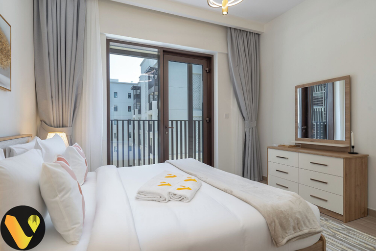 Room 2, Vogue | Breeze Creek Beach | Waterfront Living, Dubai