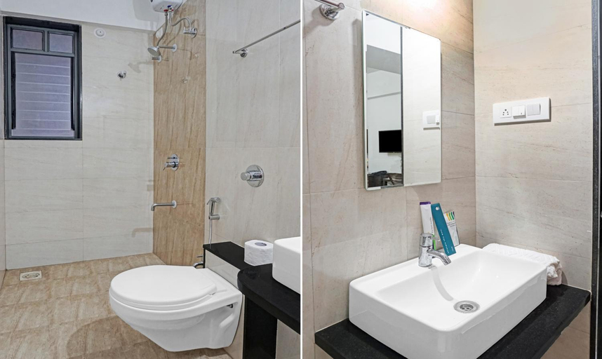 Bathroom, Treebo Atithi Corporate Stay Baner IT Hub, Pune