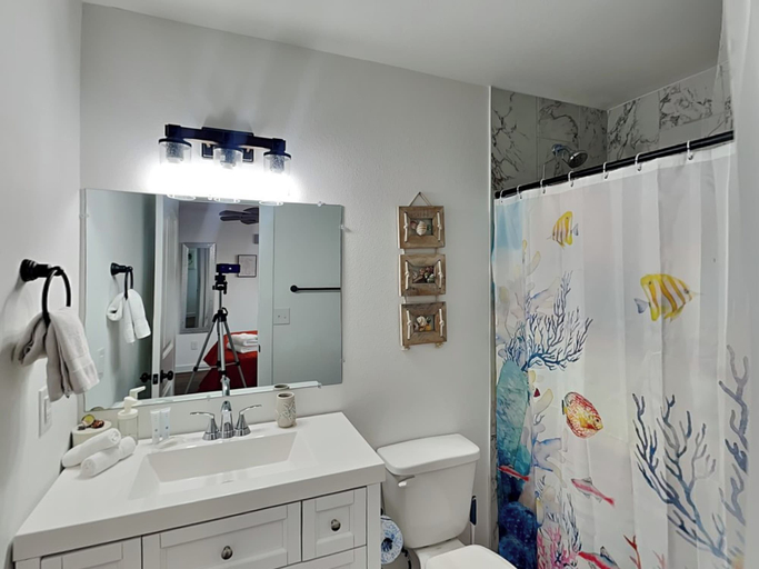 Bathroom 3, Living the Beach Life by Silver Sands Vacation Rentals, Nueces
