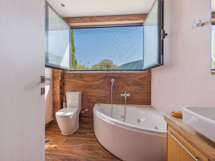Bathroom, Villa in Sivota With Private Pool & Beaches, Ionian Islands
