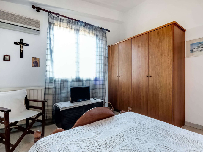 Bedroom 5, Holiday Villa With sea View in Paralia Avlidas, Central Greece