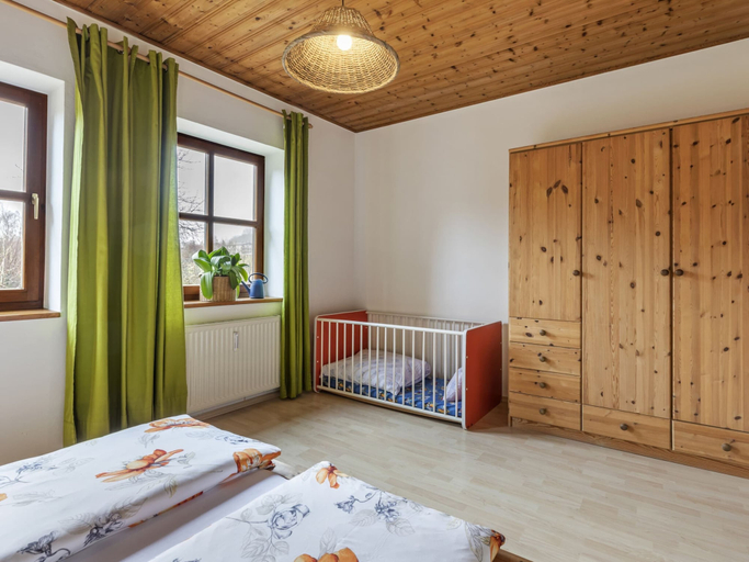 Bedroom 3, Apartment in Schonsee Near Lake Beach, Schwandorf