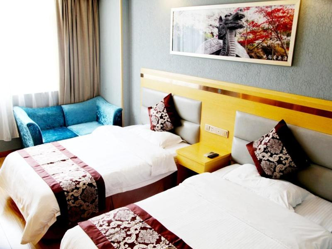 Bedroom 2, Green Tree Inn Wuxi Chong'an Temple Sanyang Square Metro Station, Wuxi