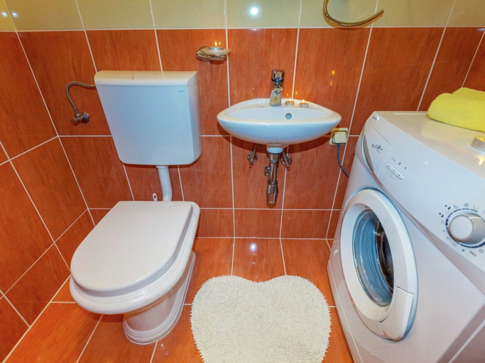 Bathroom, Apartment in Dramalj With Swimming Pool, Crikvenica
