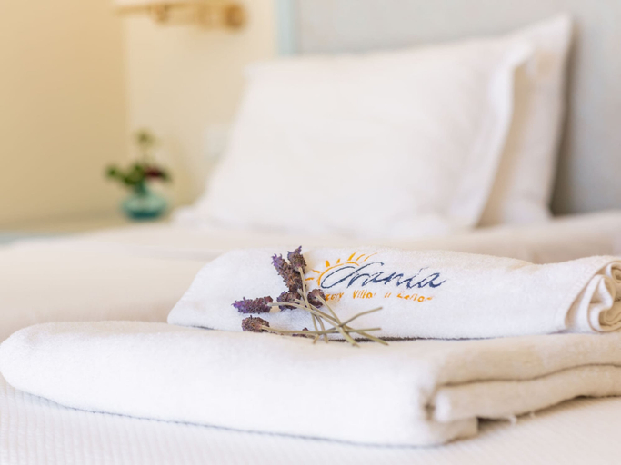 Bedroom 3, Modern Villa in Vasiliki with Swimming Pool & Hot Tub, Ionian Islands