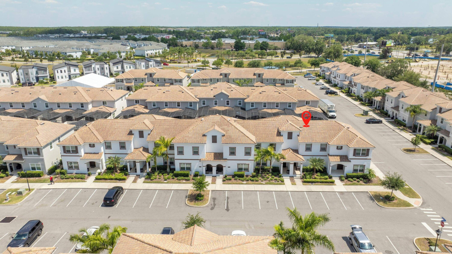 Aerial view 4, Gorgeous 4Bd W/ Pool & Waterpark @ Storey Lake 4836M, Osceola