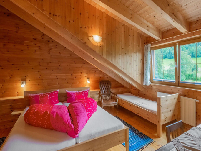 Bedroom 4, Spacious Apartment near Ski Area in Fendels, Landeck