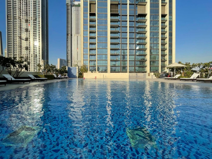 Room 2, Silkhaus Spacious Near Dubai Mall Balcony Views, Dubai