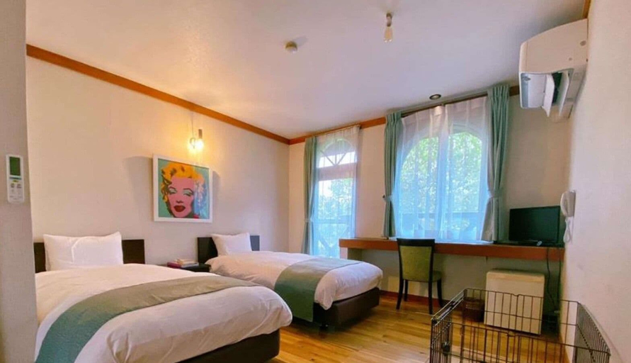 Bedroom 2, Lodge Atelier, Hokuto