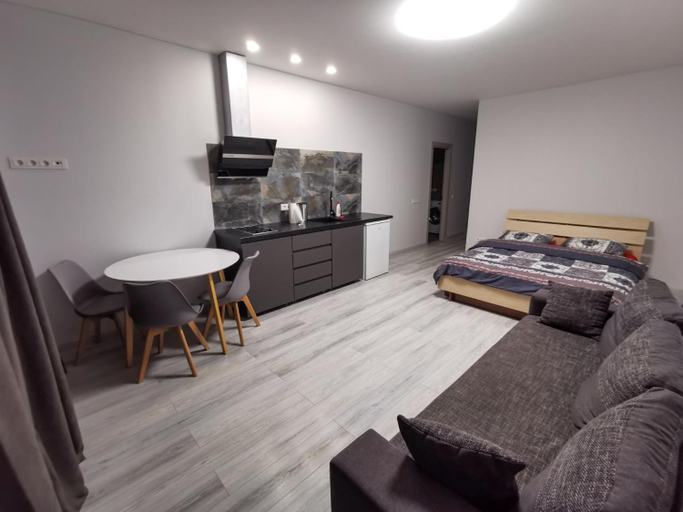 Kitchen 3, K-Town - Apartments ViaBaltic Kaunas, Kauno