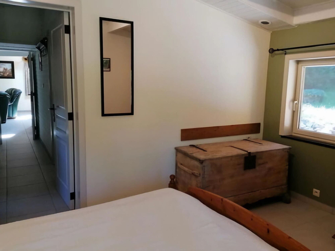 Bedroom 3, Chalet in Wibrin with private fish pond, Luxembourg