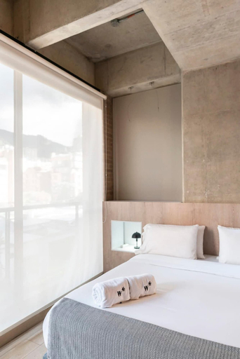 Bedroom 2, w Modern Loft in Parque 93, Santafé de Bogotá