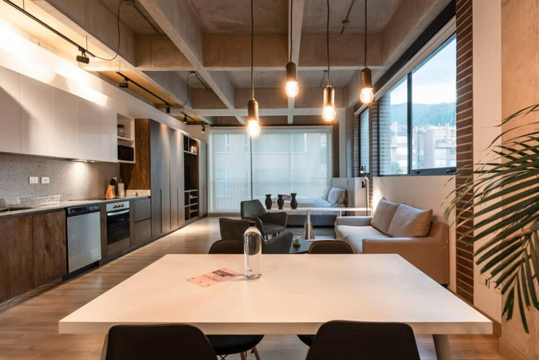 Others 4, w Modern Loft in Parque 93, Santafé de Bogotá