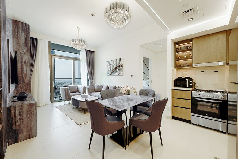 Others 3, Stayis-Luxury 1 BR with City SkylineView, Dubai