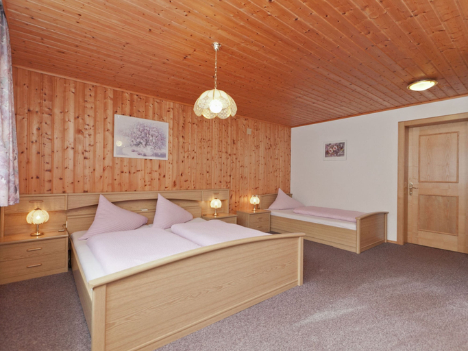 Bedroom 2, Chalet in St. Gallenkirch Near Ski Slopes, Bludenz