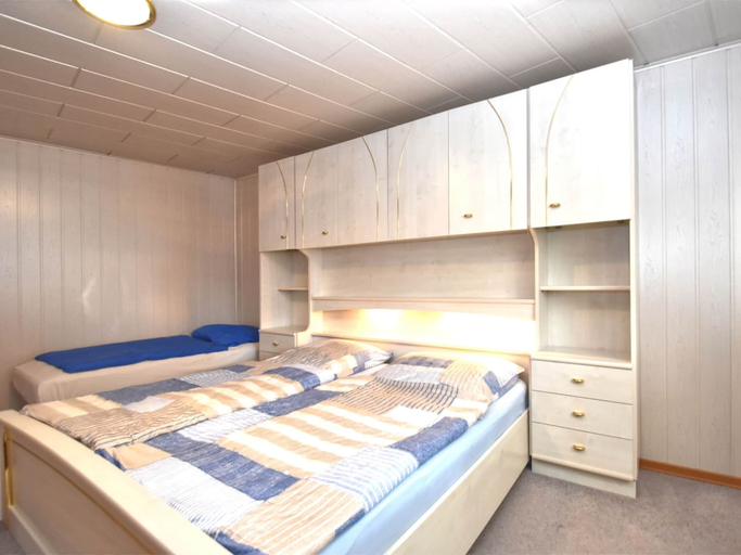 Bedroom 2, Bungalow With Terrace in Harz Mountains, Harz