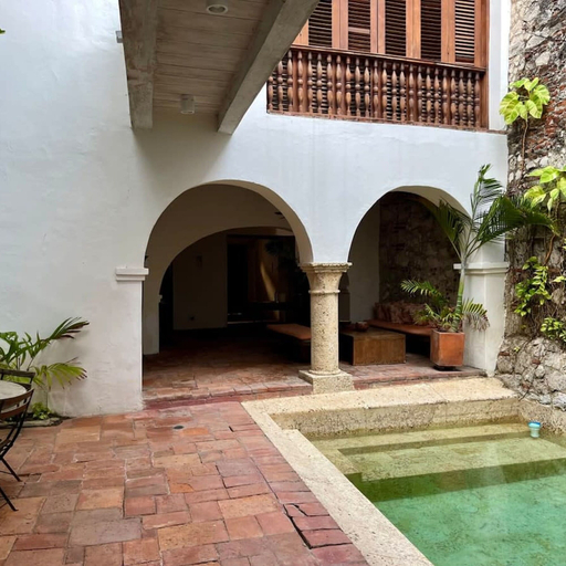 Room 4, w Amazing 4BR Colonial Villa w AC in Cartagena, Cartagena de Indias