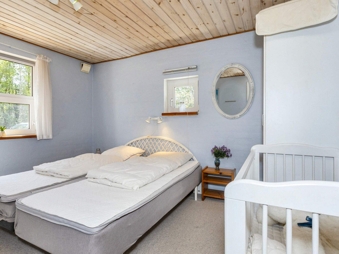 Bedroom 2, 8 Person Holiday Home in Hojslev, Skive