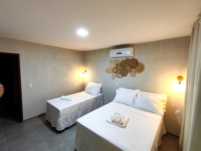Bedroom 2, POUSADA E RESTAURANTE GAROUPA, São Miguel dos Milagres