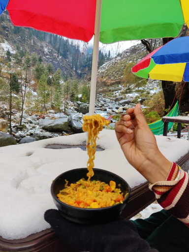 Food & Drinks 5, Last Stop Riverside wooden Huts, Camps & Dorms, Kullu