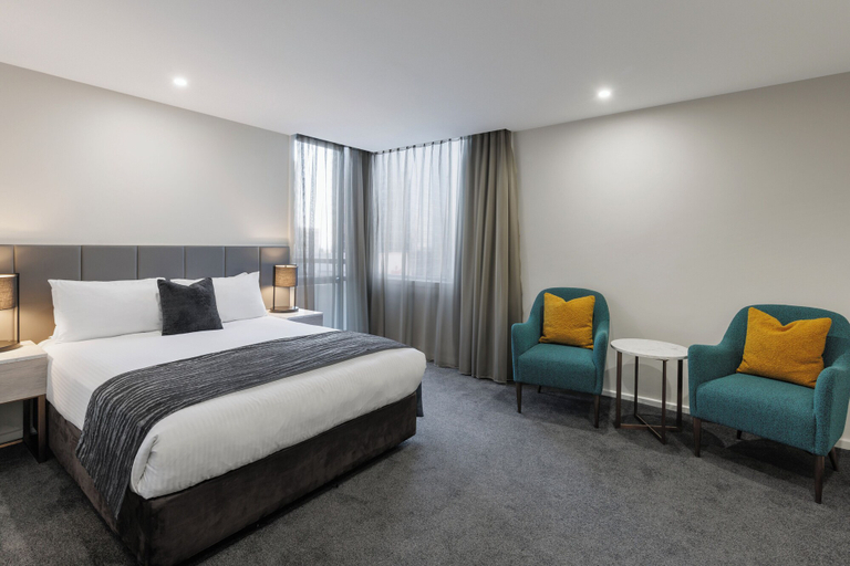 Bedroom 3, Hotel Grand Chancellor Melbourne, Melbourne