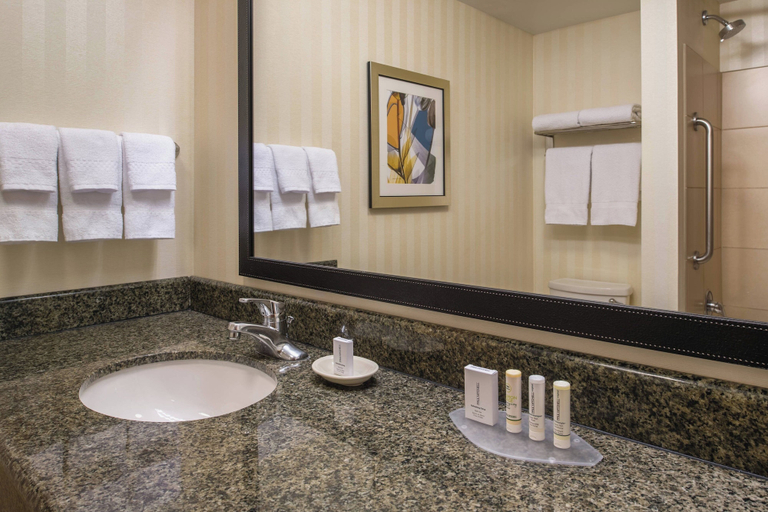 Bathroom, Fairfield Inn & Suites by Marriott Portland North, Multnomah