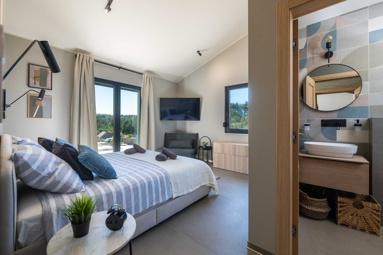 Bedroom 2, Villa Noeli, Buzet