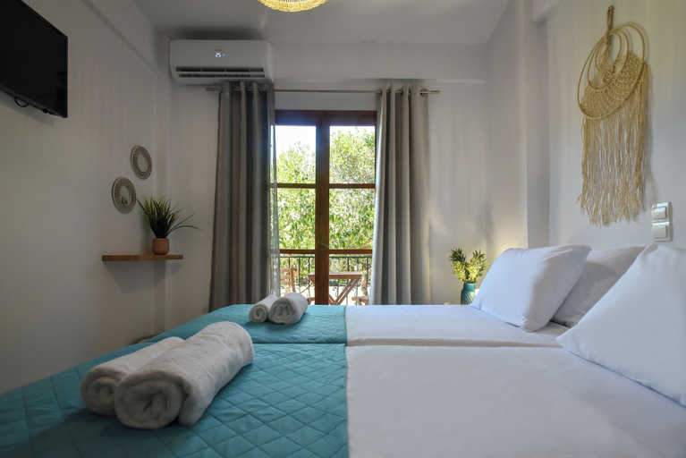 Bedroom 4, Eva Studios & Apartments, Crete
